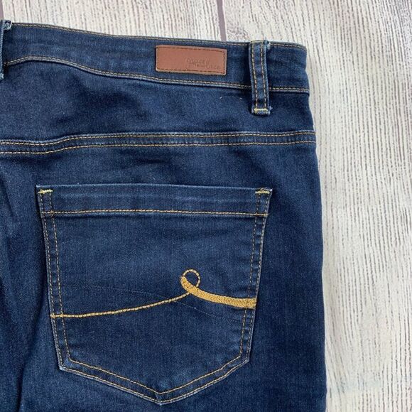 Grace in LA Jeans sz 12 Dark Wash Inseam 29" Stretch Lightweight - Picture 9 of 13